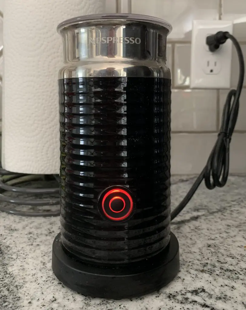 nespresso frother not working