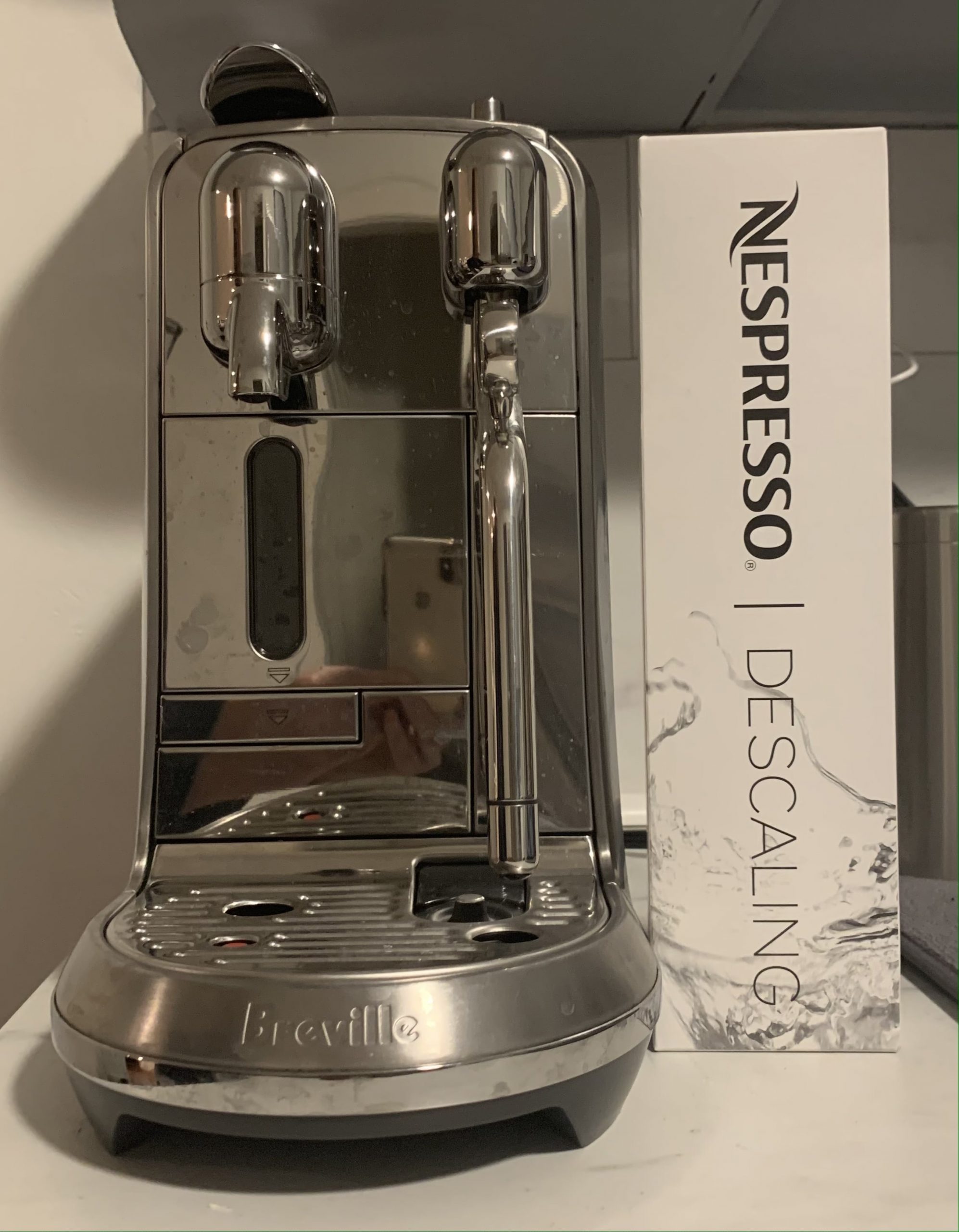 descaling nespresso creatista