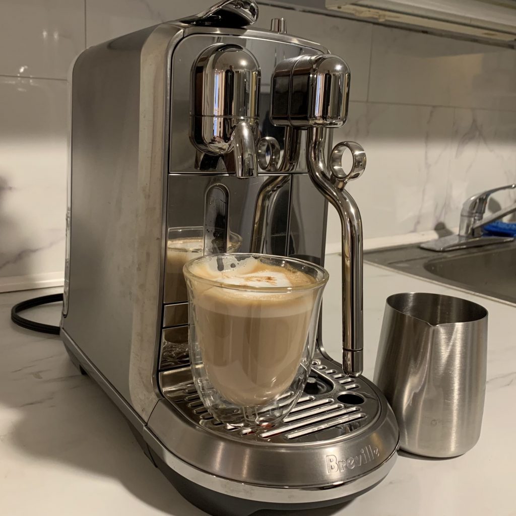 nespresso creatista plus by breville