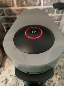 nespresso vertuo plus red light