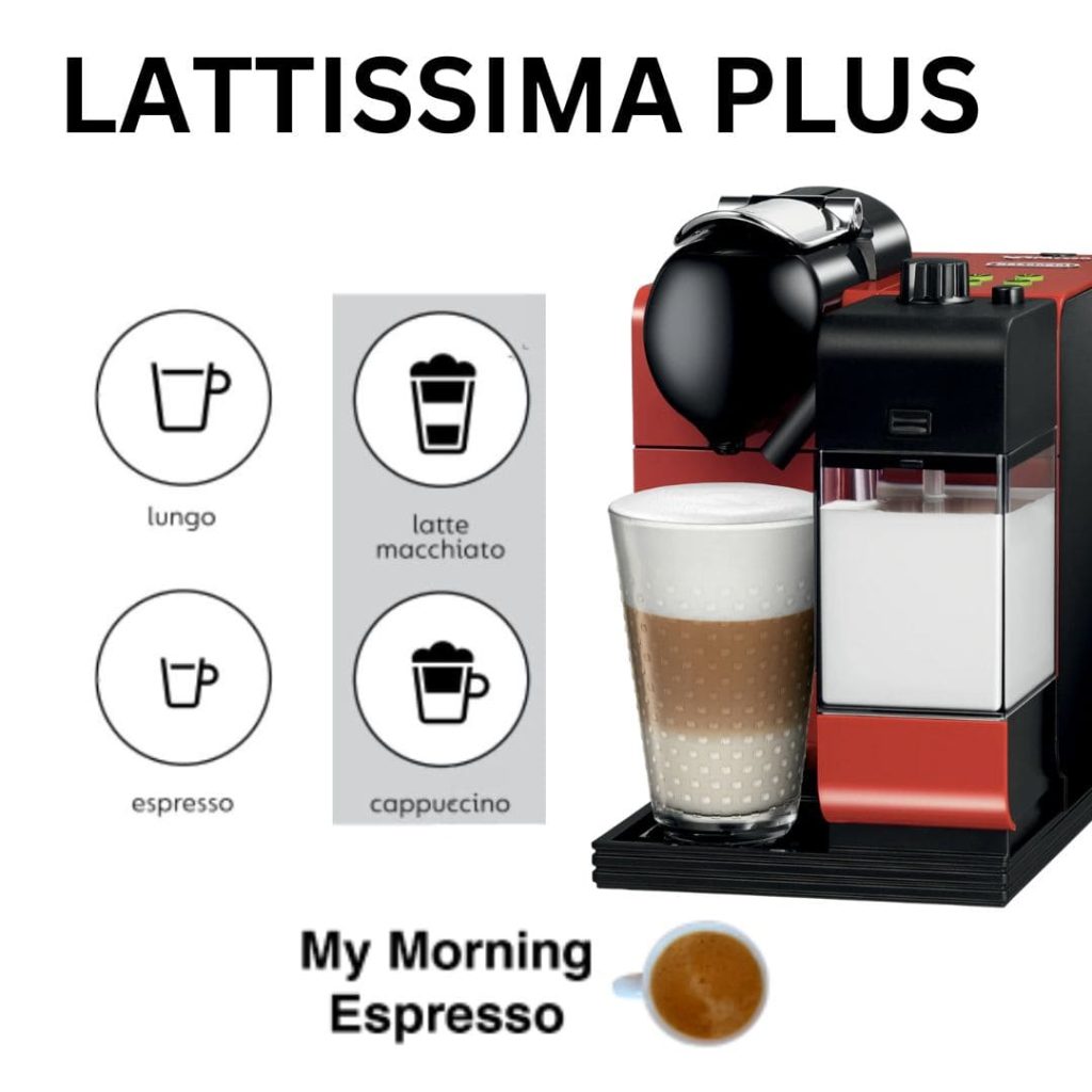 Nespresso Lattissima Plus Buttons Meaning