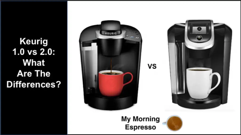 Keurig 1.0 vs 2.0